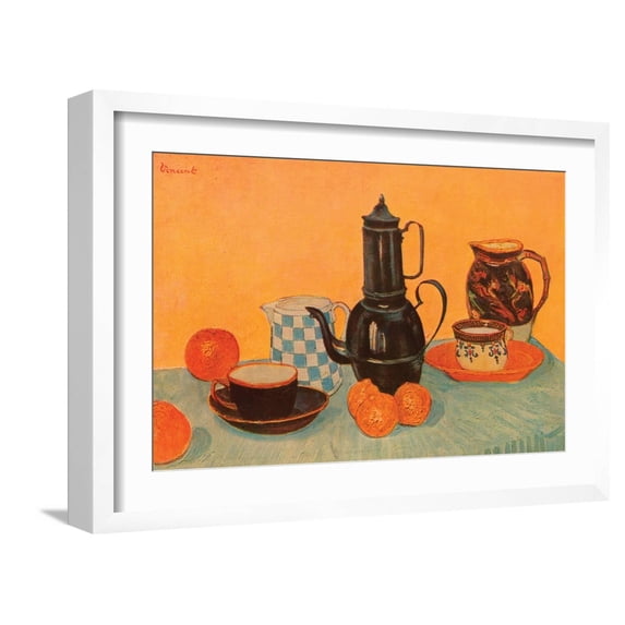 Art.com Still Life Art Print by Vincent van Gogh, White Frame Wall Art, 23" x 17"