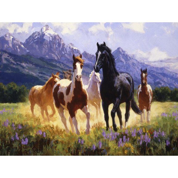 Art.com Summer Days Art Print by Claire Goldrick, 24" x 18"