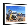 thumbnail image 1 of Art.com Summer of Love Art Print by Scott Westmoreland, Black Frame Wall Art, 29" x 23", 1 of 5