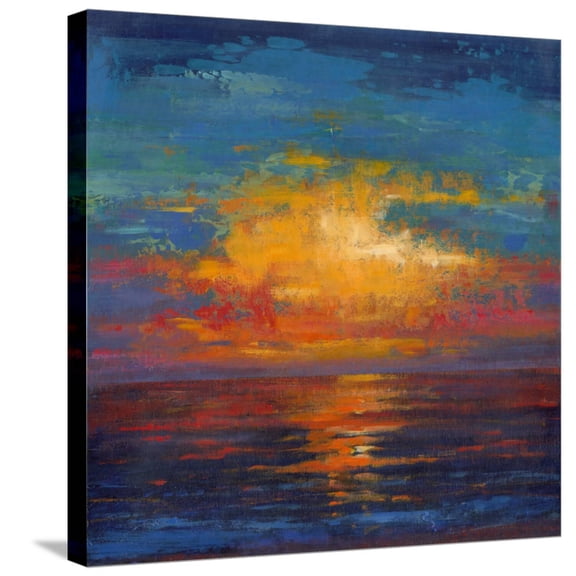 Art.com Sun Down II Stretched Canvas Print Wall Art by Tim O'toole, 24" x 24"