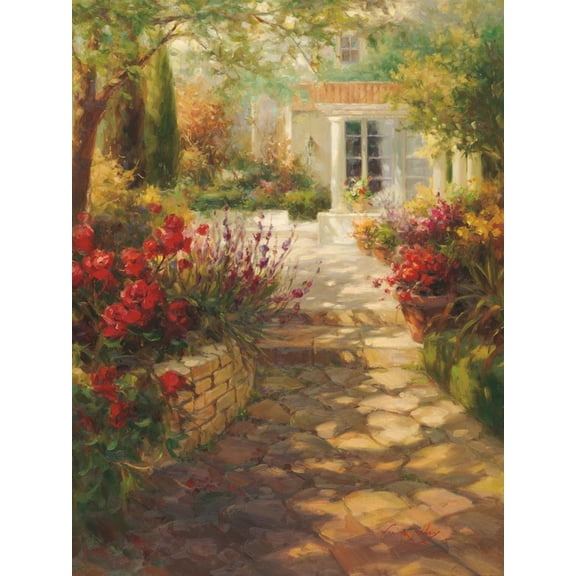 Art.com Sun Terrace Art Print by Vail Oxley, 12" x 16"