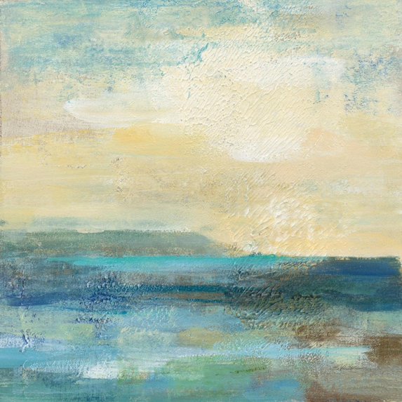 Art.com Sunset Beach I Art Print by Silvia Vassileva, 16" x 16"