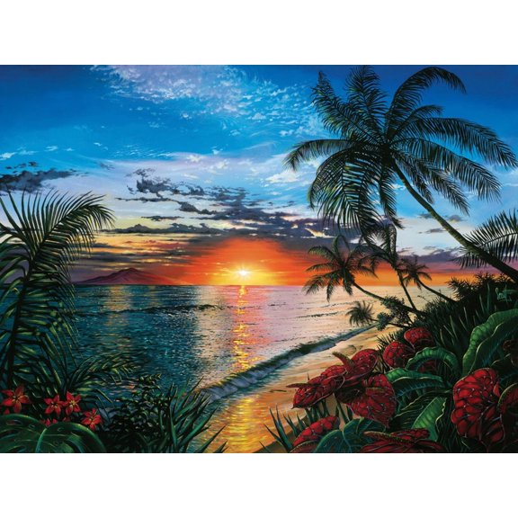 Art.com Sunset Serena Art Print by Scott Westmoreland, 32" x 24"