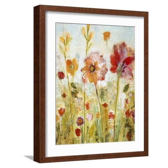 Art.com Sunspots II Art Print by Jill Martin, Brown Frame Wall Art, 17" x 21"