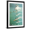 thumbnail image 1 of Art.com Surfers, Cape May, New Jersey Art Print, Black Frame Wall Art, 32" x 44", 1 of 5