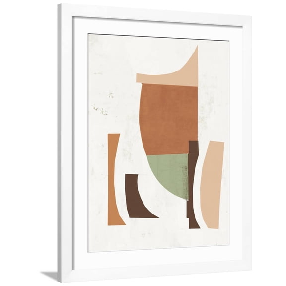 Art.com Symmetry Art Print by PI Studio, White Frame Wall Art, 32" x 40"