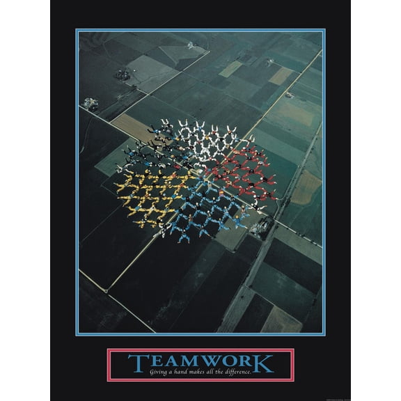 Art.com Teamwork Art Print, 18" x 24"