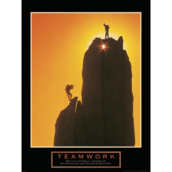 Art.com Teamwork Art Print, 24" x 32"