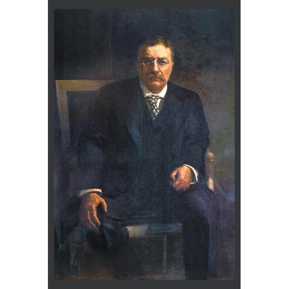 Art.com Teddy Roosevelt Art Print by George Torre, 24" x 36"