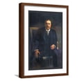 thumbnail image 1 of Art.com Teddy Roosevelt Art Print by George Torre, Brown Frame Wall Art, 17" x 23", 1 of 5