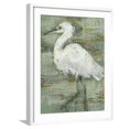 thumbnail image 1 of Art.com Textured Heron I Art Print by Jennifer Goldberger, White Frame Wall Art, 23" x 29", 1 of 5
