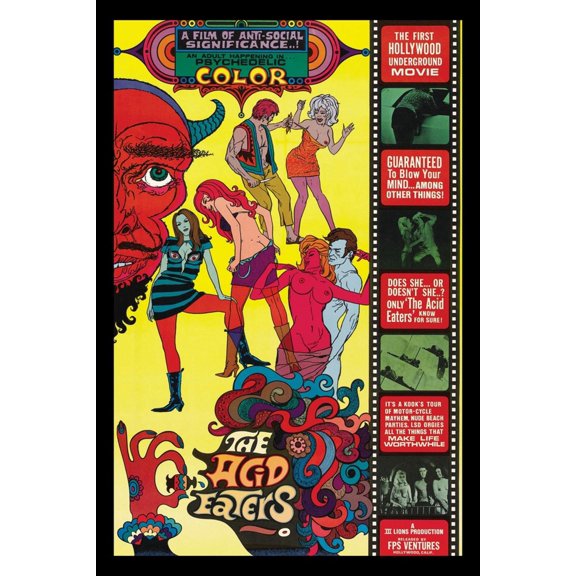 Art.com The Acid Eaters Art Print, 12" x 18"