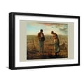 thumbnail image 1 of Art.com The Angelus Art Print by Jean-FranÃ§ois Millet, Black Frame Wall Art, 23" x 17", 1 of 5