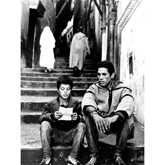 Art.com The Battle Of Algiers, Mohamed Ben Kassen, Brahim Haggiag, 1965 Photo, 12" x 16"