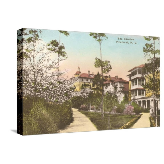 Art.com The Carolina, Pinehurst, North Carolina Stretched Canvas Print Wall Art, 24" x 16"