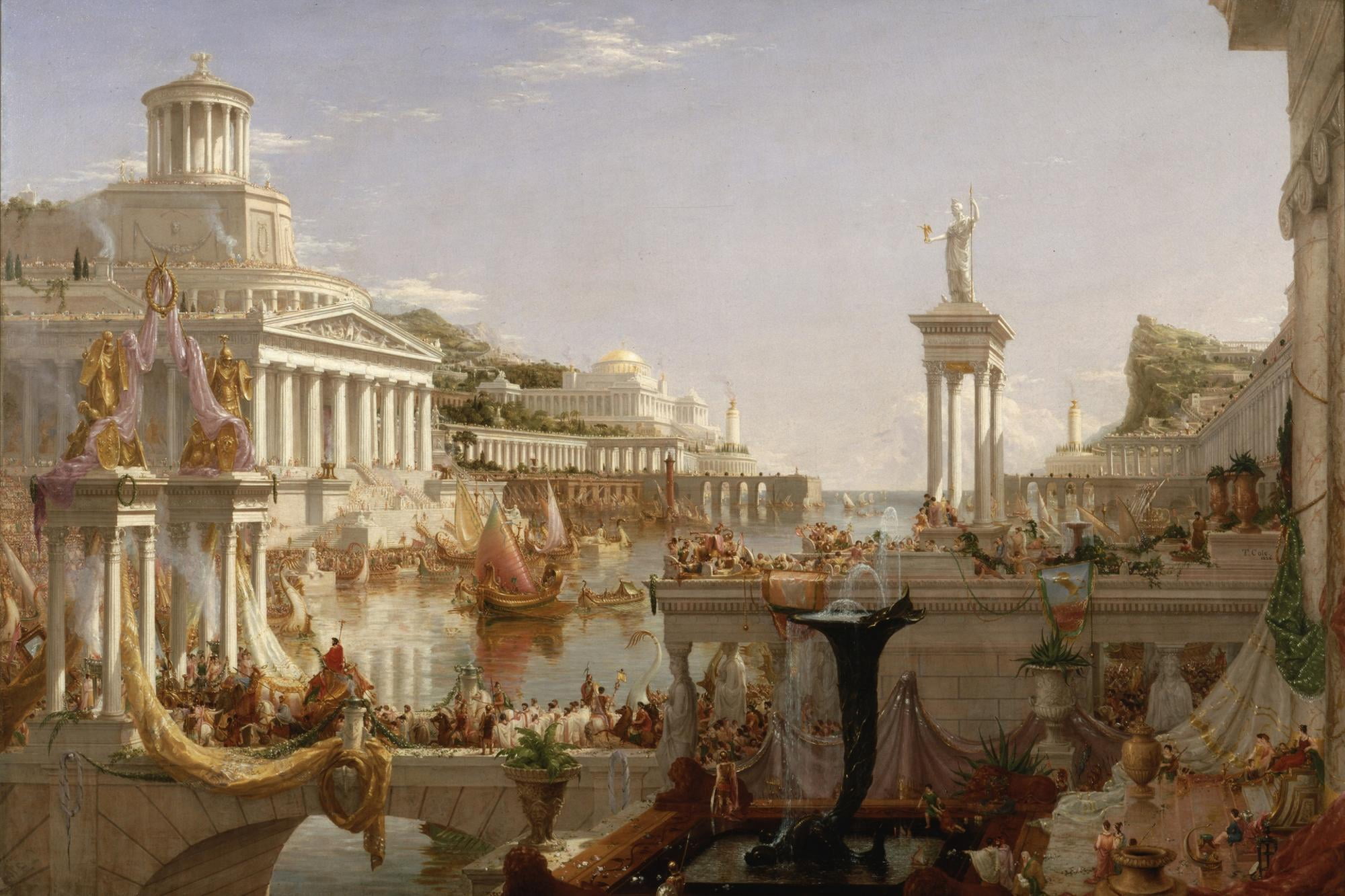 Art.com The Course of Empire: the Consummation of the Empire, C.1835-36 ...