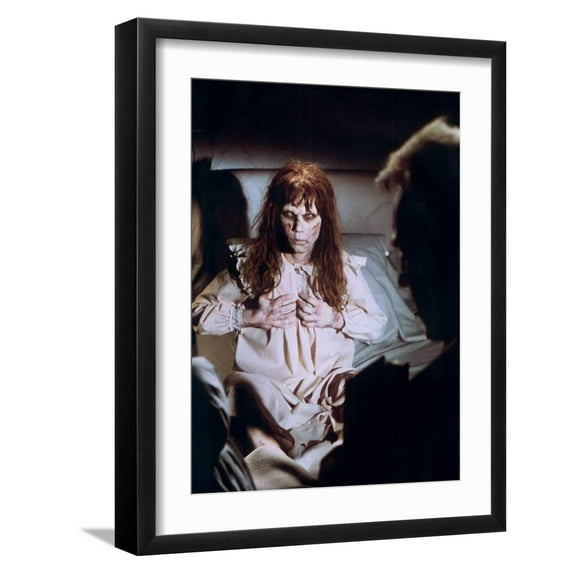 Art.com The Exorcist, Linda Blair, 1973 Photo, Black Frame Wall Art, 17" x 21"