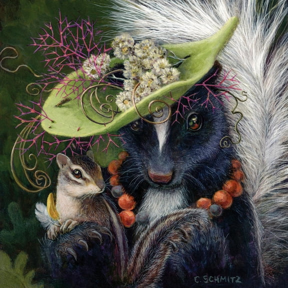 Art.com The Hat Maker Art Print by Carolyn Schmitz, 16" x 16"