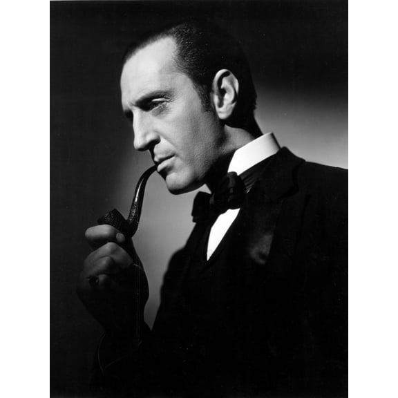 Art.com The Hound of the Baskervilles, Basil Rathbone, 1939 Photo, 12" x 16"