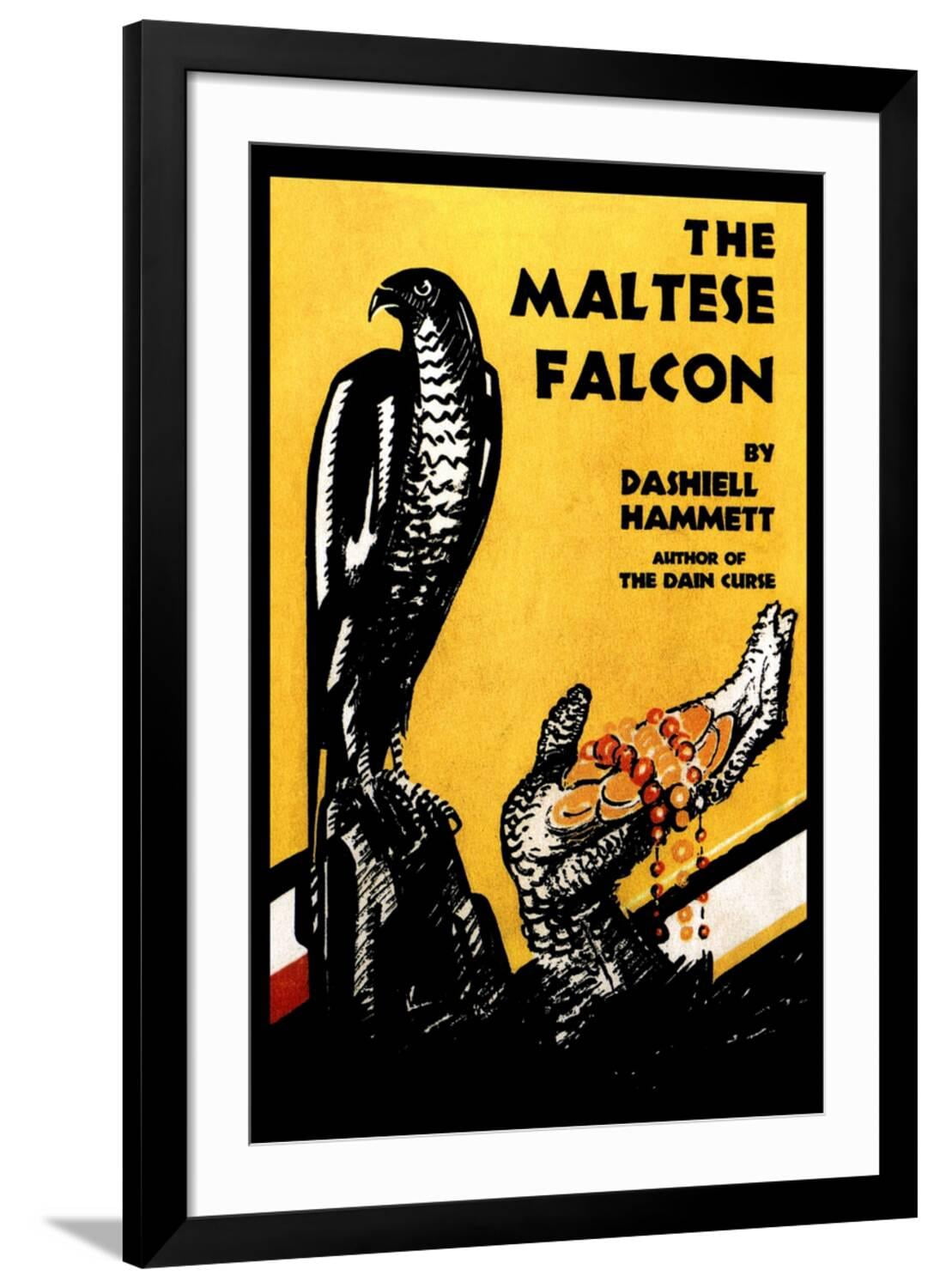 Art.com The Maltese Falcon Art Print, Black Frame Wall Art, 32