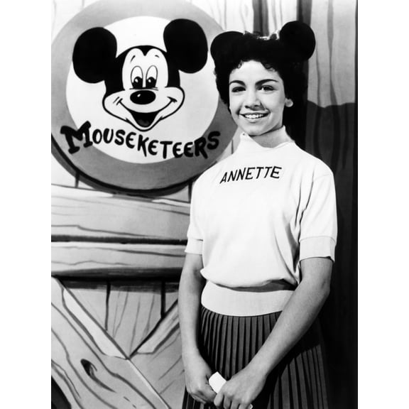 Art.com The Mickey Mouse Club, Annette Funicello, 1955-59 Photo, 12" x 16"