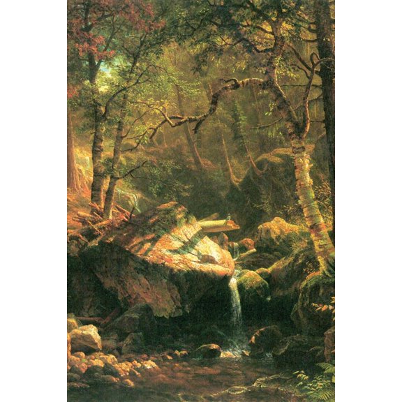 Art.com The Mountain Art Print by Albert Bierstadt, 12" x 18"