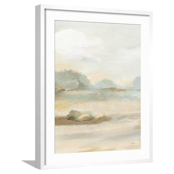 Art.com The Old Farm Landscape III Art Print by Silvia Vassileva, White Frame Wall Art, 23" x 29"