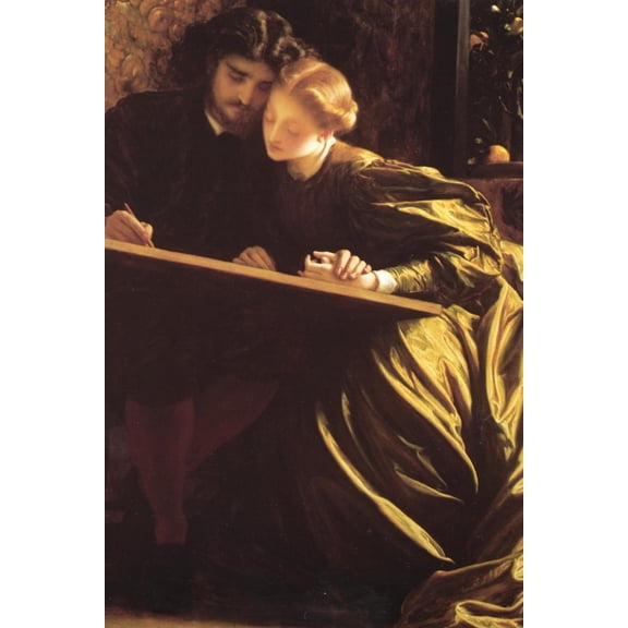 Art.com The Painter's Honeymoon Art Print by Frederick Leighton, 12" x 18"