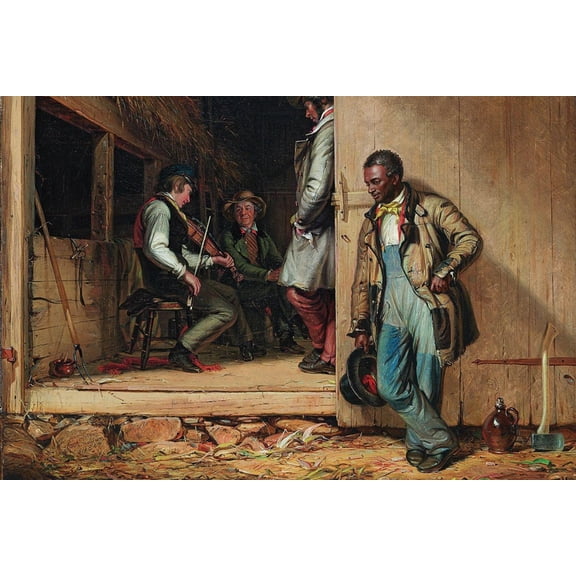 Art.com The Power of Music Art Print by William Sidney Mount, 24" x 16"
