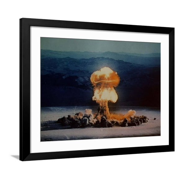 Art.com The Priscilla Shot Photo, Black Frame Wall Art, 40" x 32"