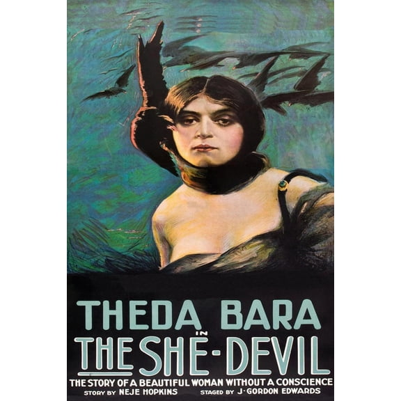 Art.com The She Devil Art Print, 16" x 24"