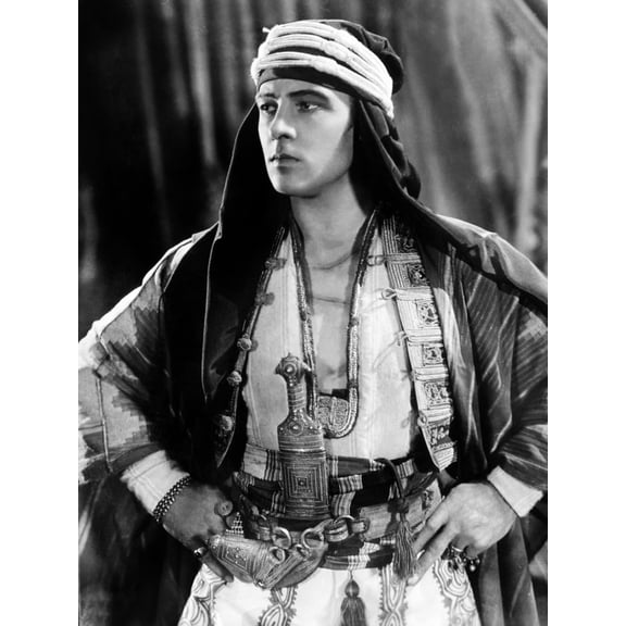 Art.com The Sheik, Rudolph Valentino, 1921 Photo, 18" x 24"
