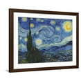thumbnail image 1 of Art.com The Starry Night, June 1889 Giclee Print by Vincent van Gogh, Brown Frame Wall Art, 40" x 32", 1 of 4