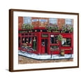 thumbnail image 1 of Art.com The Temple Bar Art Print by Marilyn Dunlap, Brown Frame Wall Art, 29" x 23", 1 of 5