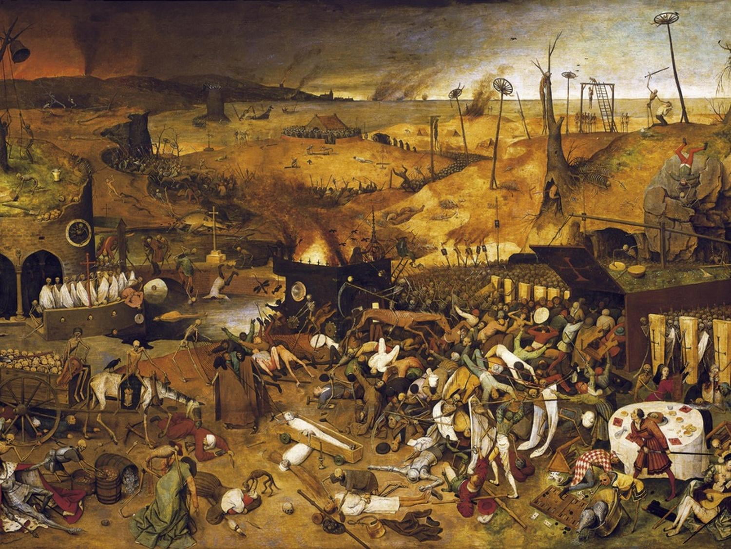 The Triumph of Death by Pieter Bruegel the Elder Canvas Art Print, 32" x 24"