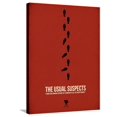 The Usual Suspects Stretched Canvas Print Wall Art by David