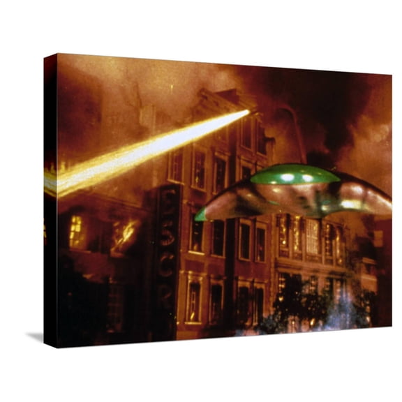 Art.com The War Of The Worlds, 1953 Stretched Canvas Print Wall Art, 24" x 18"