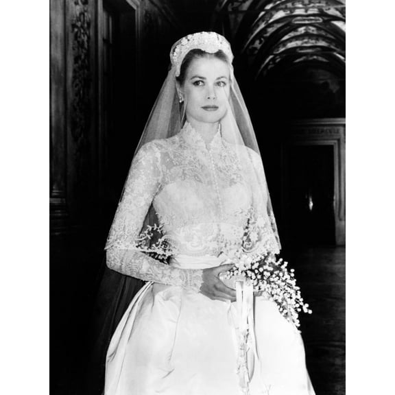 Art.com The Wedding in Monaco, Grace Kelly, 1956 Photo, 12" x 16"