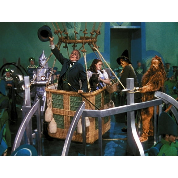 Art.com The Wizard of Oz, Jack Haley, Frank Morgan, Toto the Dog, Judy Garland, Ray Bolger, Bert Lahr, 1939 Photo, 16" x 12"