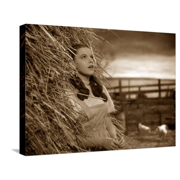 Art.com The Wizard of Oz, Judy Garland, 1939 Stretched Canvas Print Wall Art, 24" x 18"
