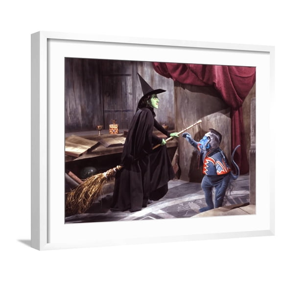 Art.com The Wizard of Oz, Margaret Hamilton, 1939 Photo, White Frame Wall Art, 29" x 23"