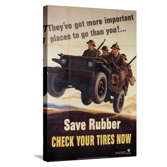 Art.com Theyâ€™ve got more important places to go than you! Division of Information Stretched Canvas Print Wall Art, 16" x 24"