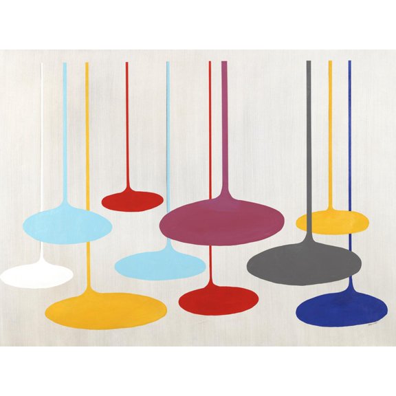 Art.com Thought Bubbles Giclee Print by Sydney Edmunds, 24" x 18"