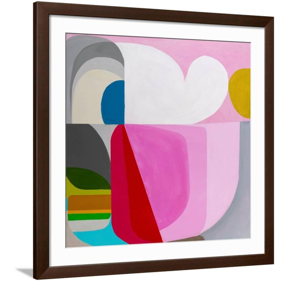 Art.com Threshold Art Print by Marion Griese, Brown Frame Wall Art, 38" x 38"