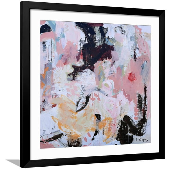 Art.com Through Unclouded Eyes Art Print by Linda Coppens, Black Frame Wall Art, 38" x 38"