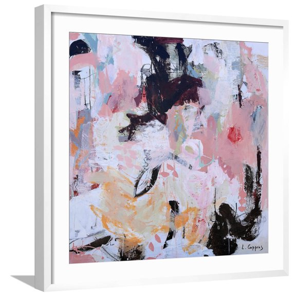 Art.com Through Unclouded Eyes Art Print by Linda Coppens, White Frame Wall Art, 29" x 29"