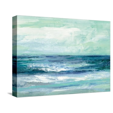 Art.com Tide Stretched Canvas Print Wall Art by Silvia Vassileva, 16" x 12"