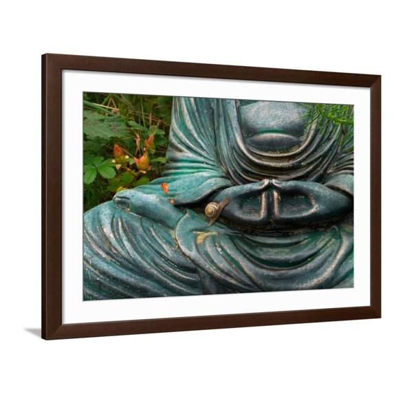 Art.com Time to Slow Down Photographic Print, Brown Frame Wall Art, 44" x 32"