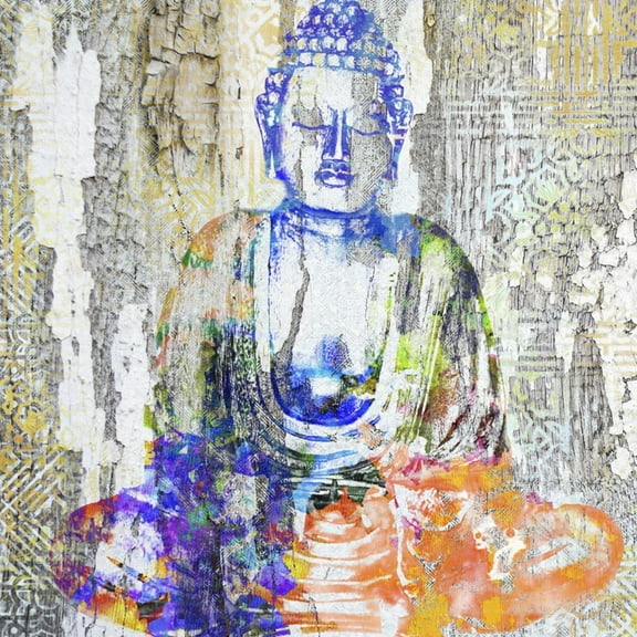 Art.com Timeless Buddha II Art Print by Surma & Guillen, 16" x 16"