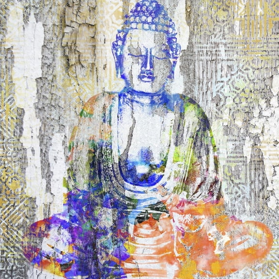 Art.com Timeless Buddha II Art Print by Surma & Guillen, 24" x 24"